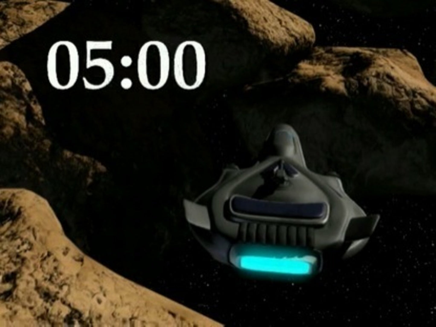Asteroid Cruise Countdown
