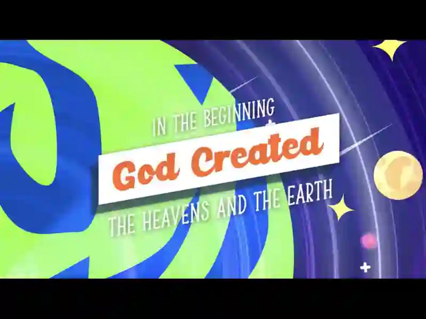 God Created (Genesis 1:1) Lyric Video