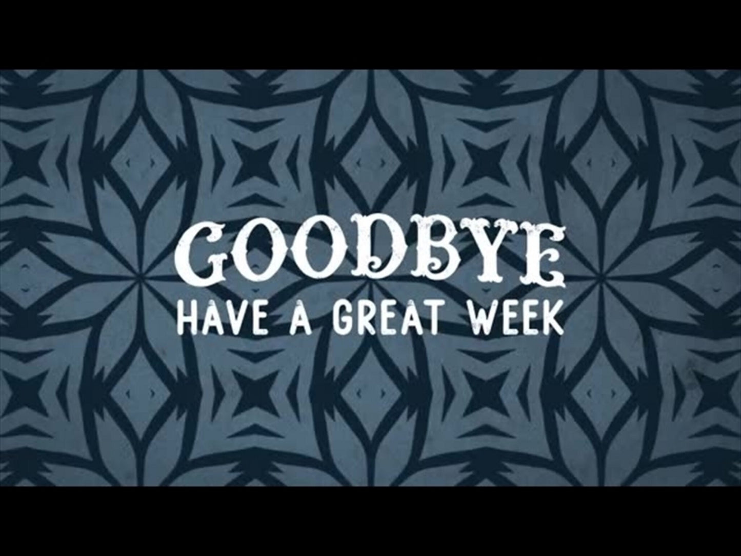 Death Where Is Your Sting?: Closing