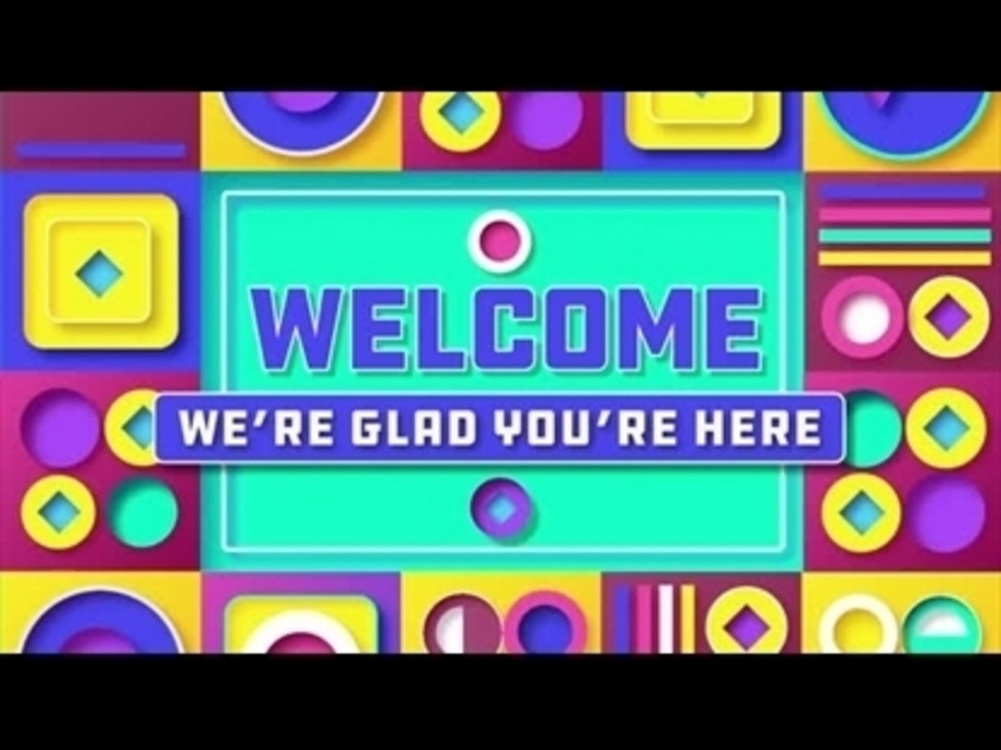 Geo Shapes-Vol 1. Worship Welcome Motion