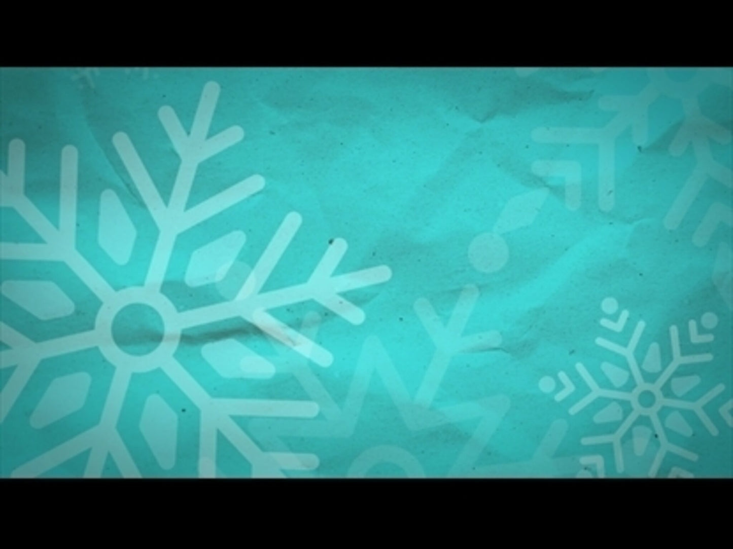 Big Snowflakes Blue Motion Loop