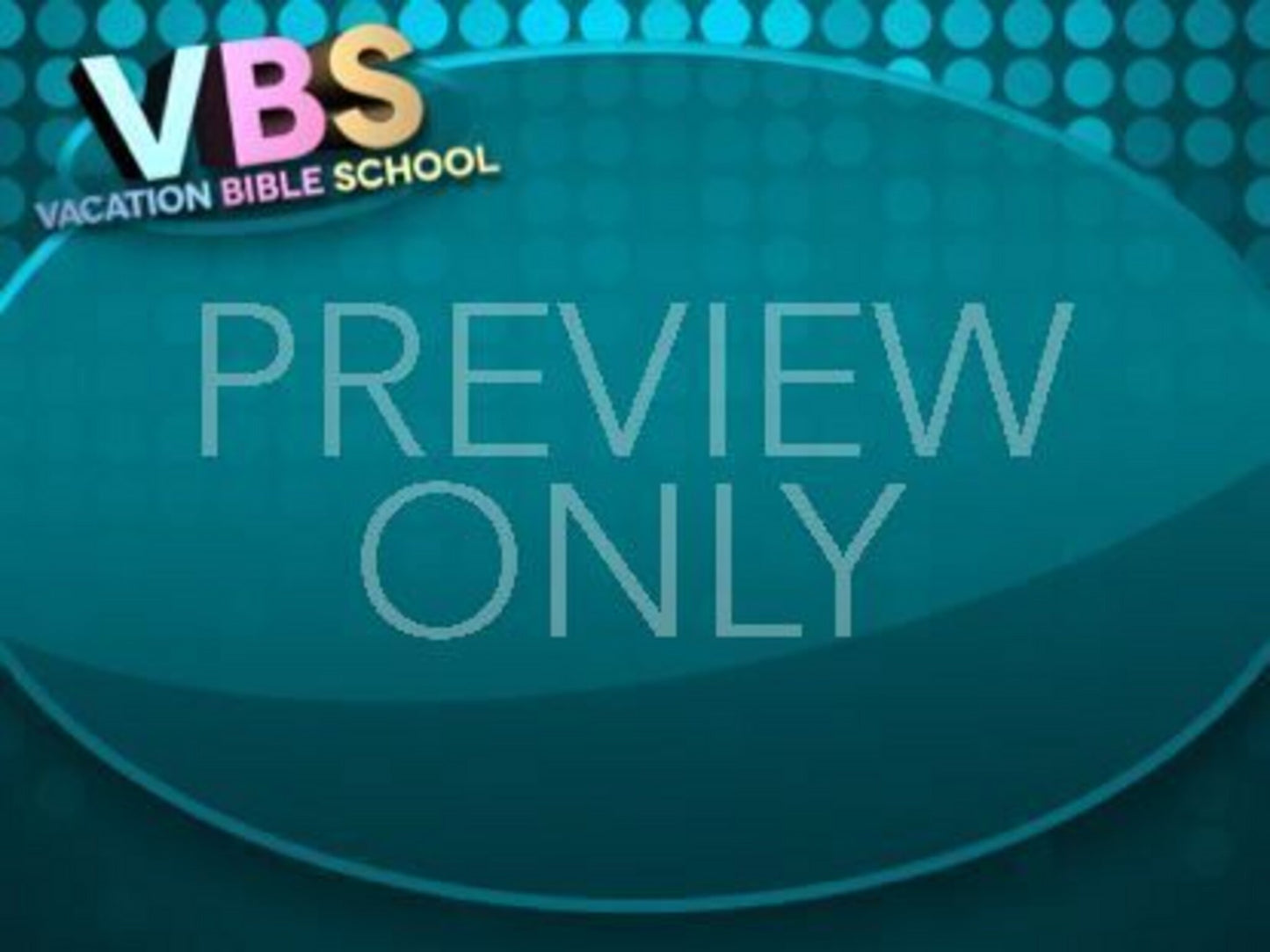 VBS Blue Announcements