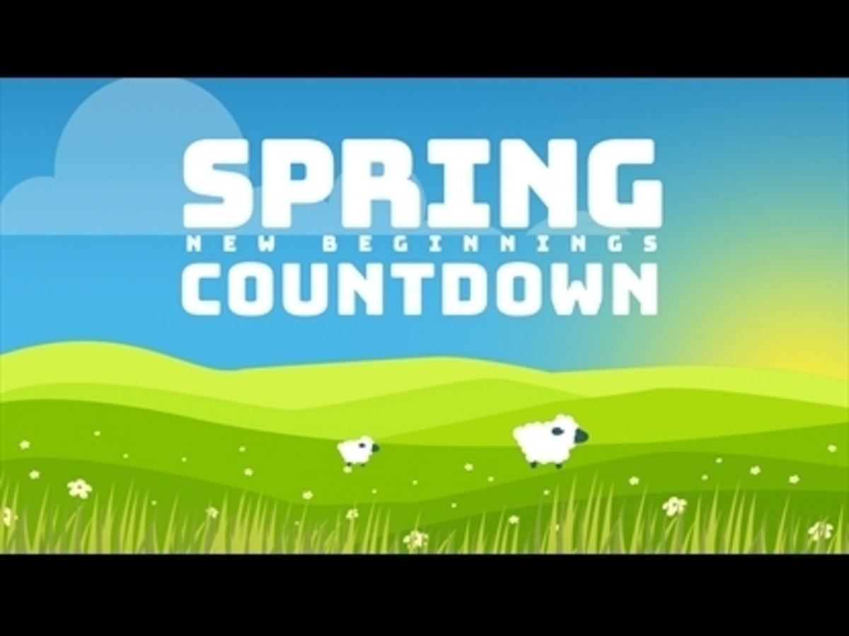 Countdown Til Spring Spring Countdown New Beginnings | KAI | Countdowns | WorshipHouse Kids