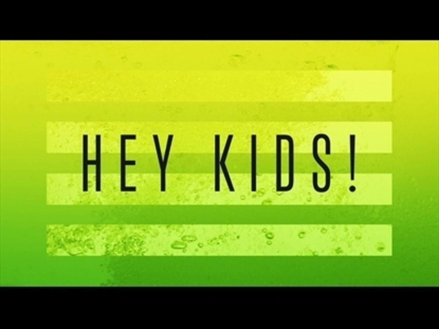 It's Time For Kids Church!