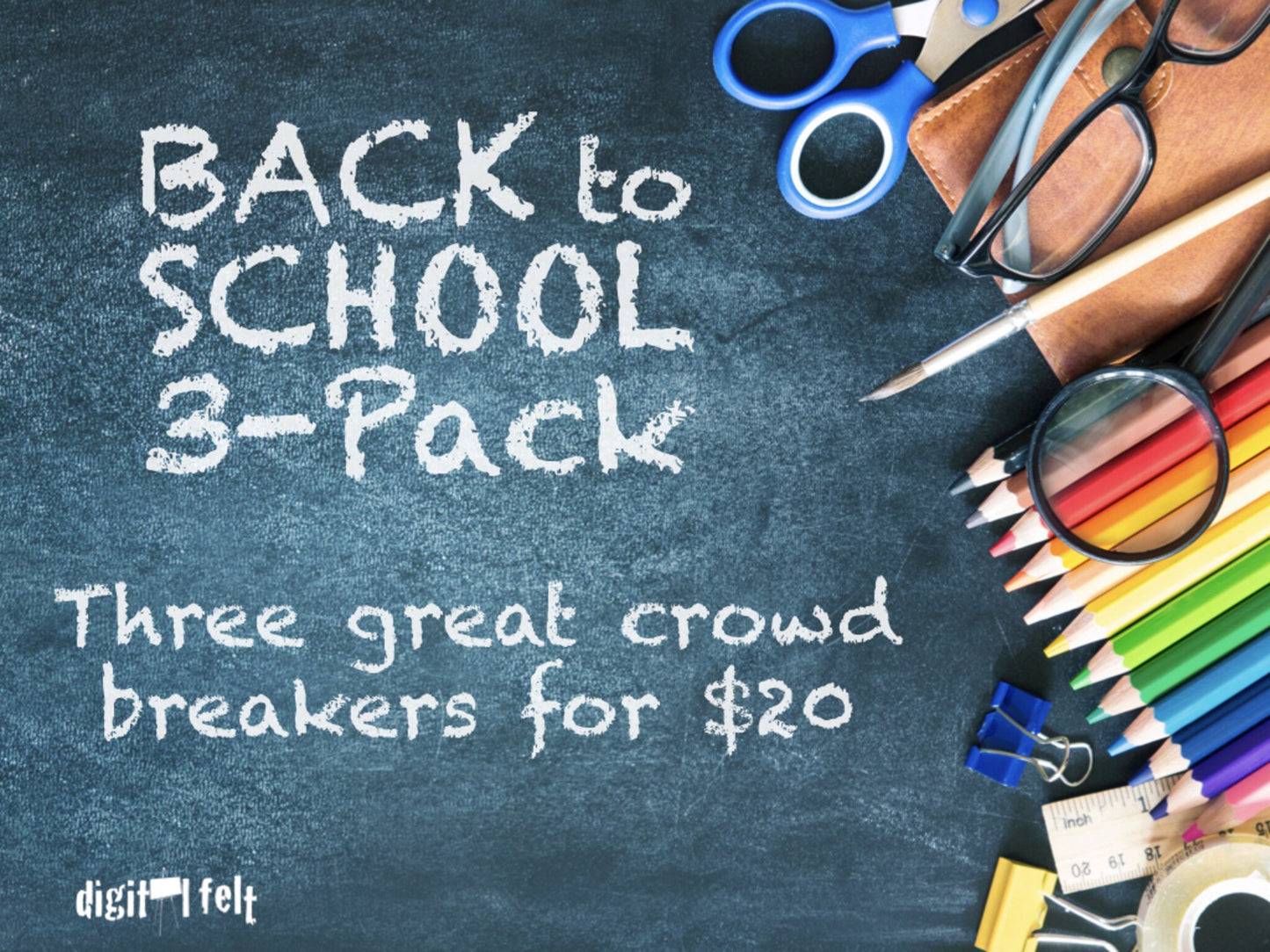 Back To School 3 Pack