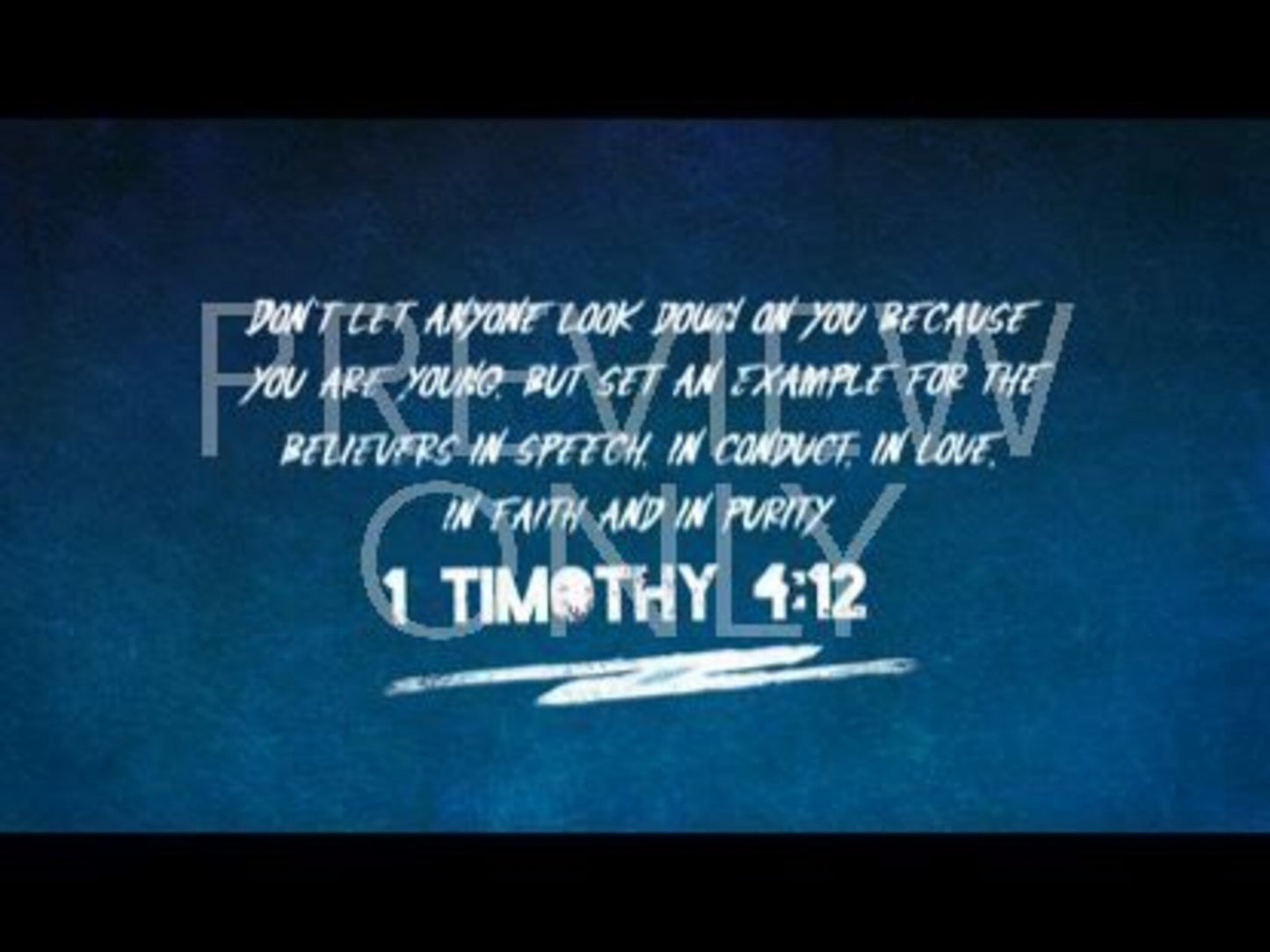 Back To School Scripture Still