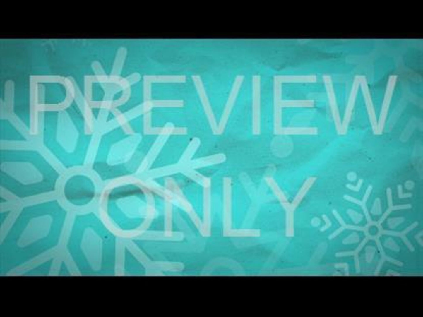 Big Snowflakes Blue Still