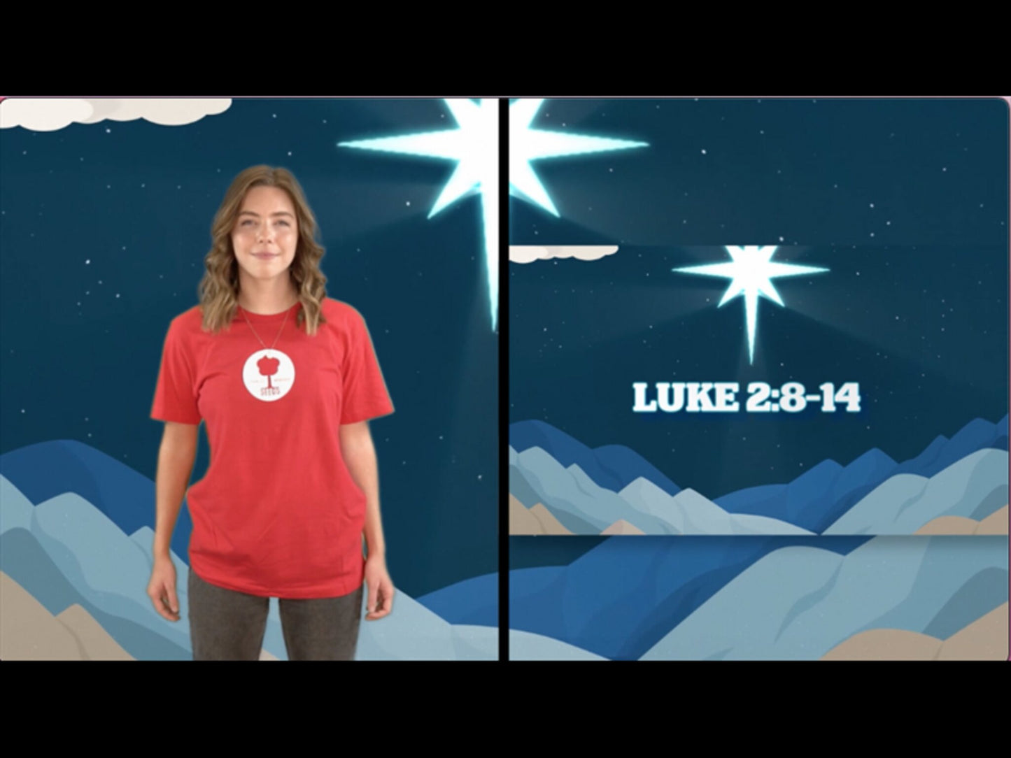 Joy (Luke 2:8-14) Hand Motions