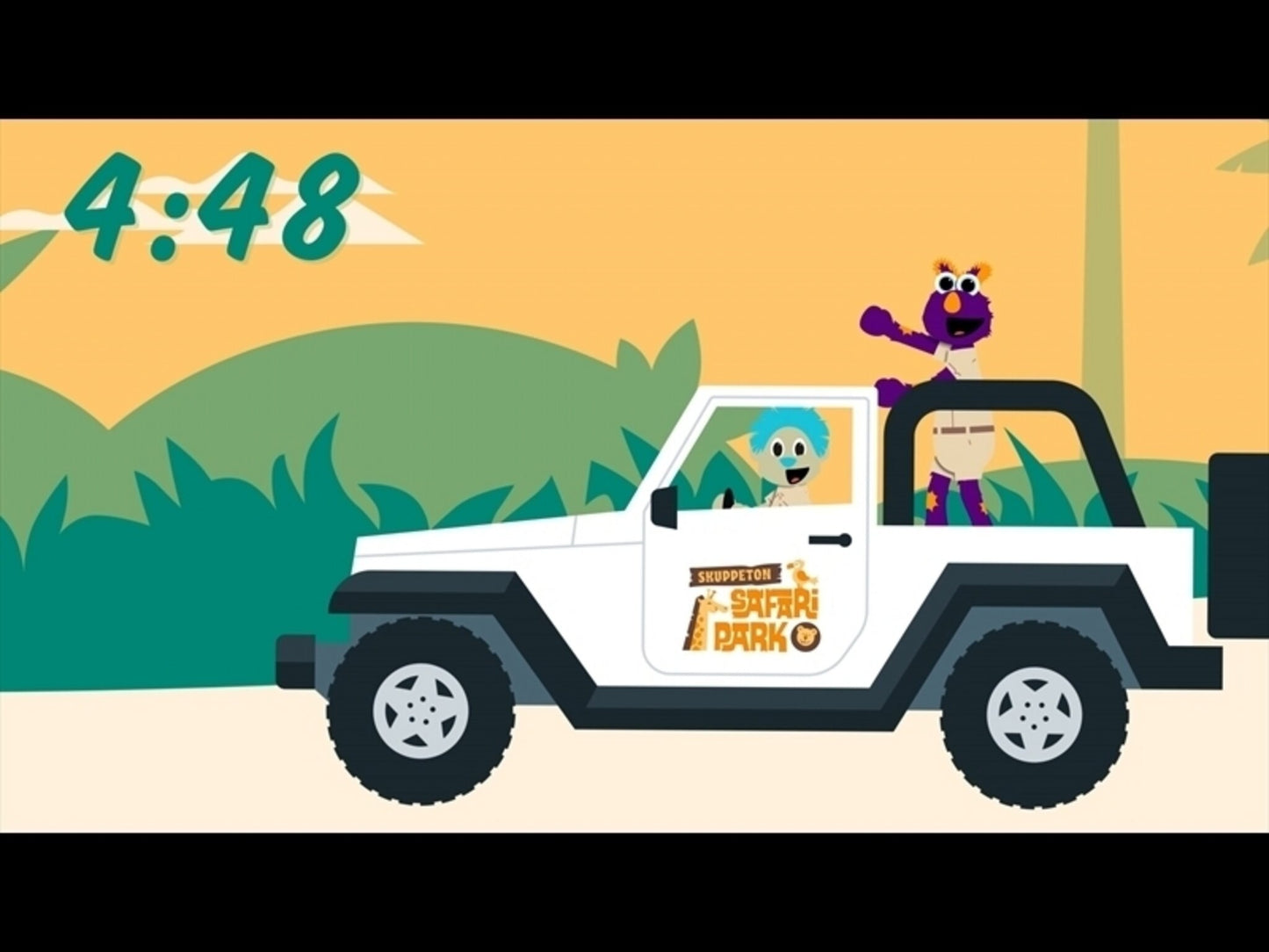 Skuppet Safari Countdown - Early Childhood Countdown