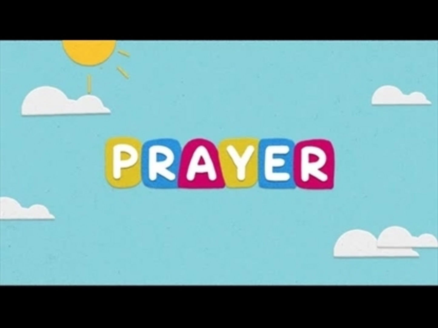 Palm Sunday Flannelgraph Prayer