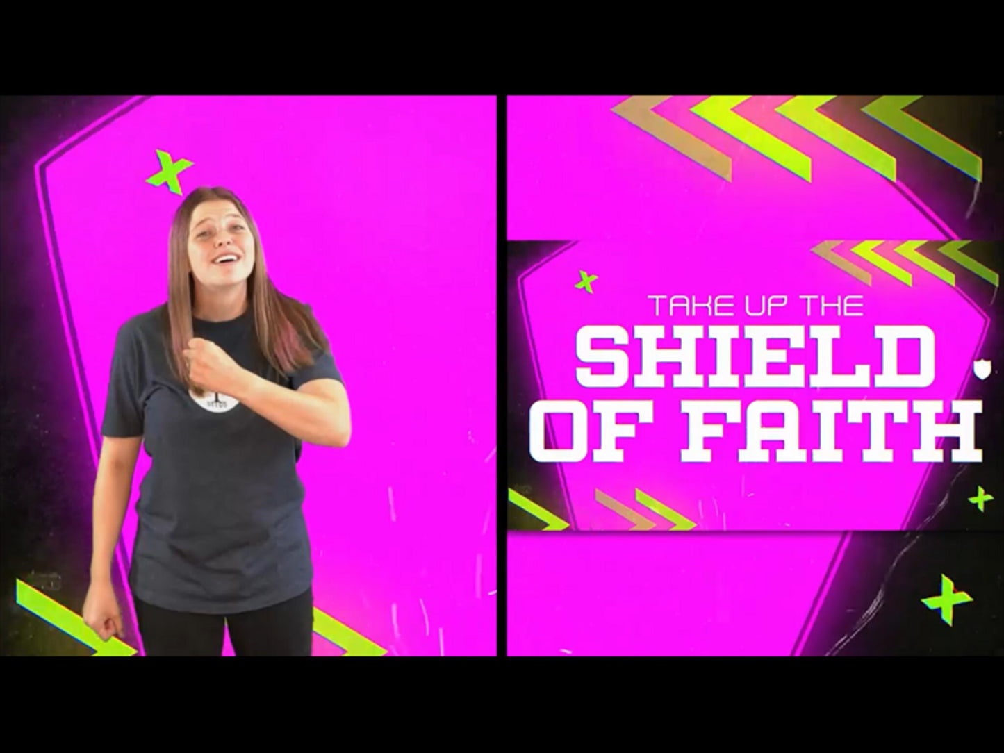 The Shield of Faith (Ephesians 6:16) Hand Motions