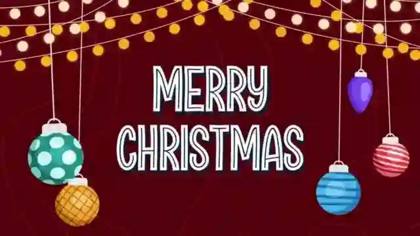 Christmas Kids Worship Vol 2 Merry Christmas Title Motion 1