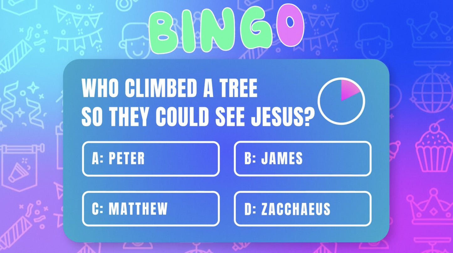 Bible Story Bingo - Funk Style: Episode 7