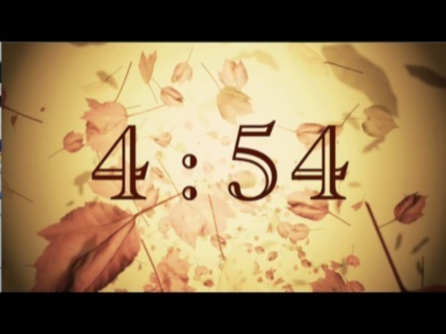 Leaves Falling Countdown