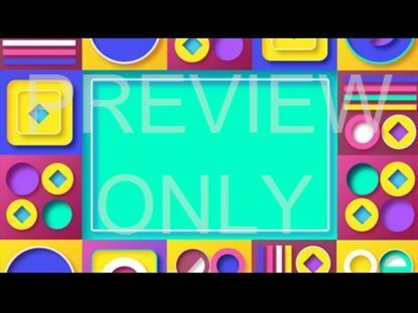 Geo Shapes-Vol 1. Title Still