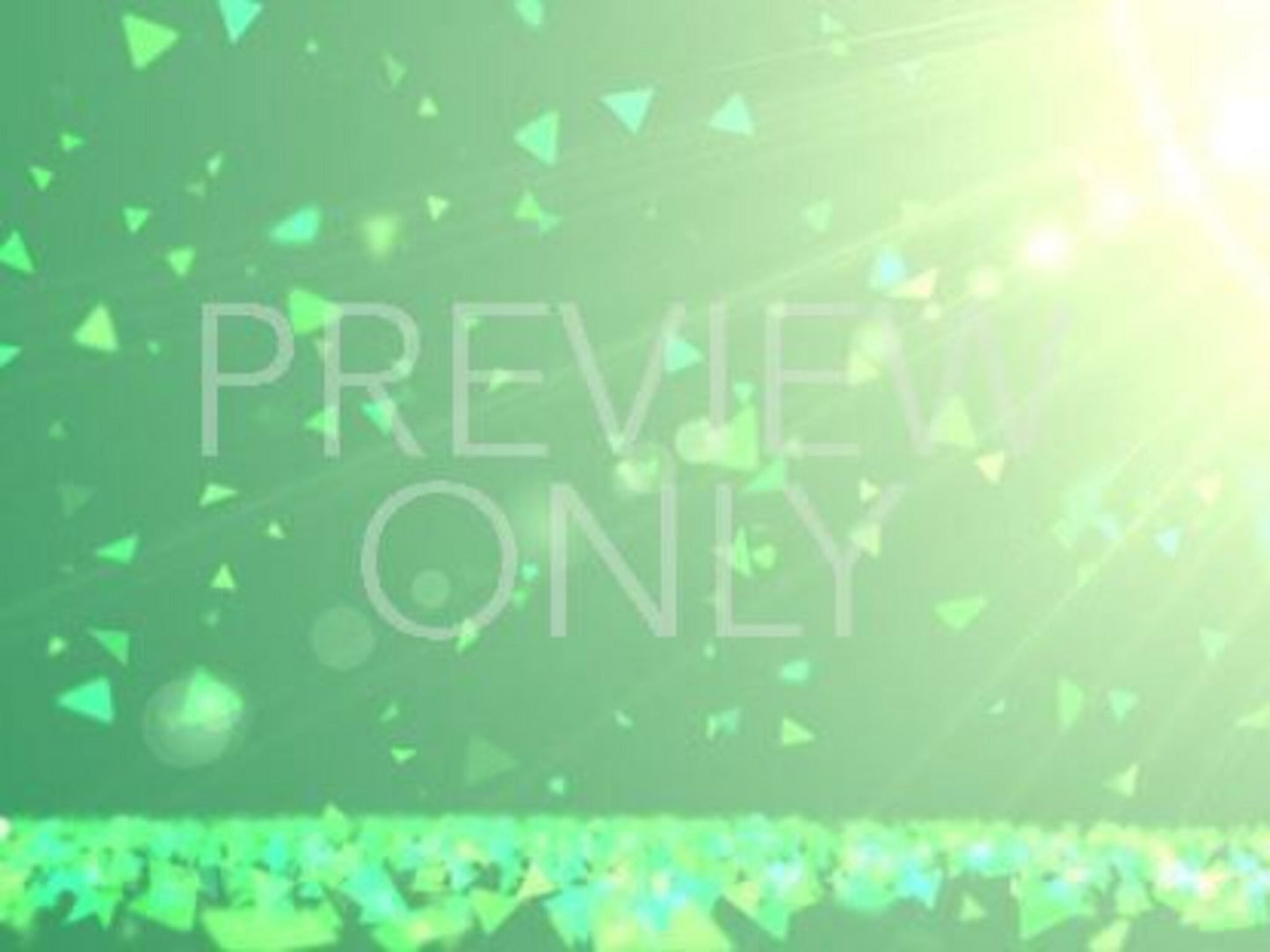 Spring Shapes Gold Green Fast