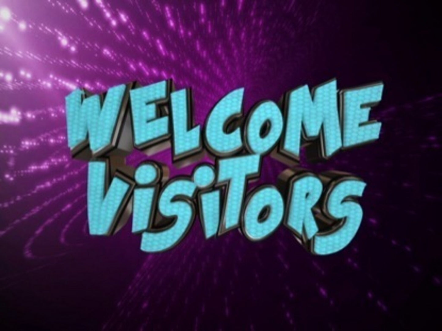 Welcome Visitors