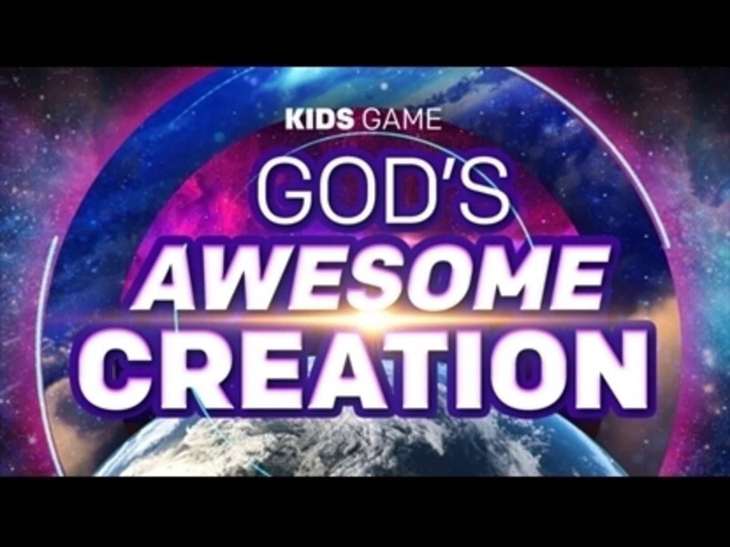 Gods Awesome Creation Game