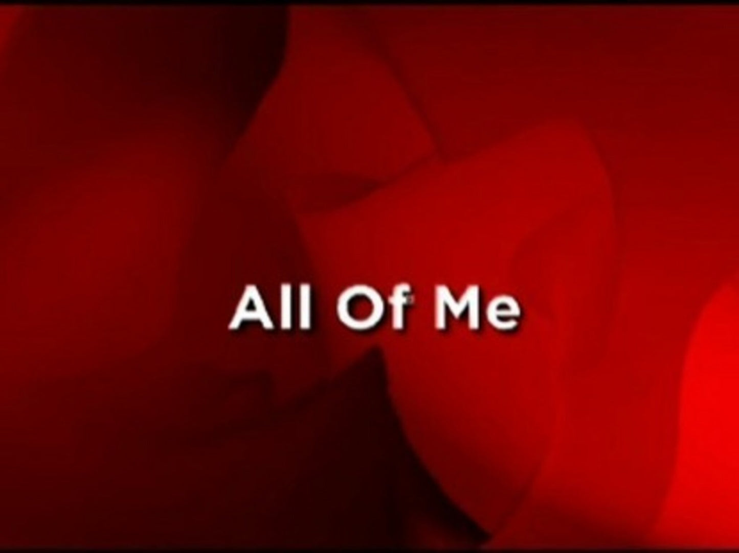 All Of Me
