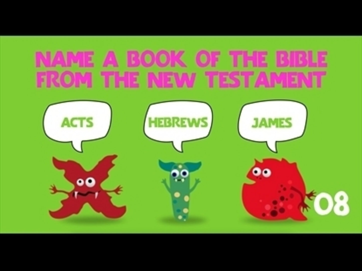 Mistaken Monsters Books Of The Bible Game 2