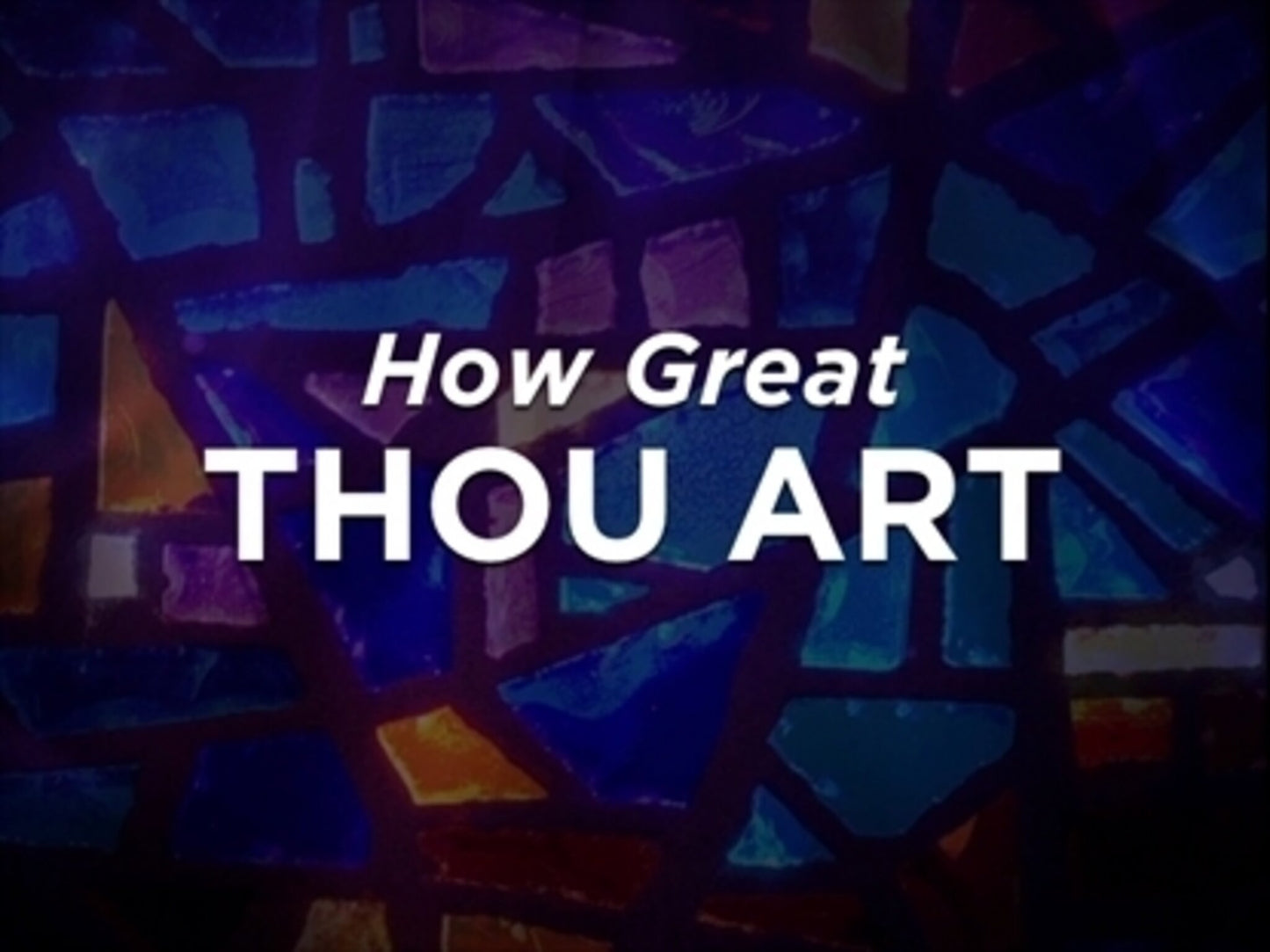 How Great Thou Art - Kids
