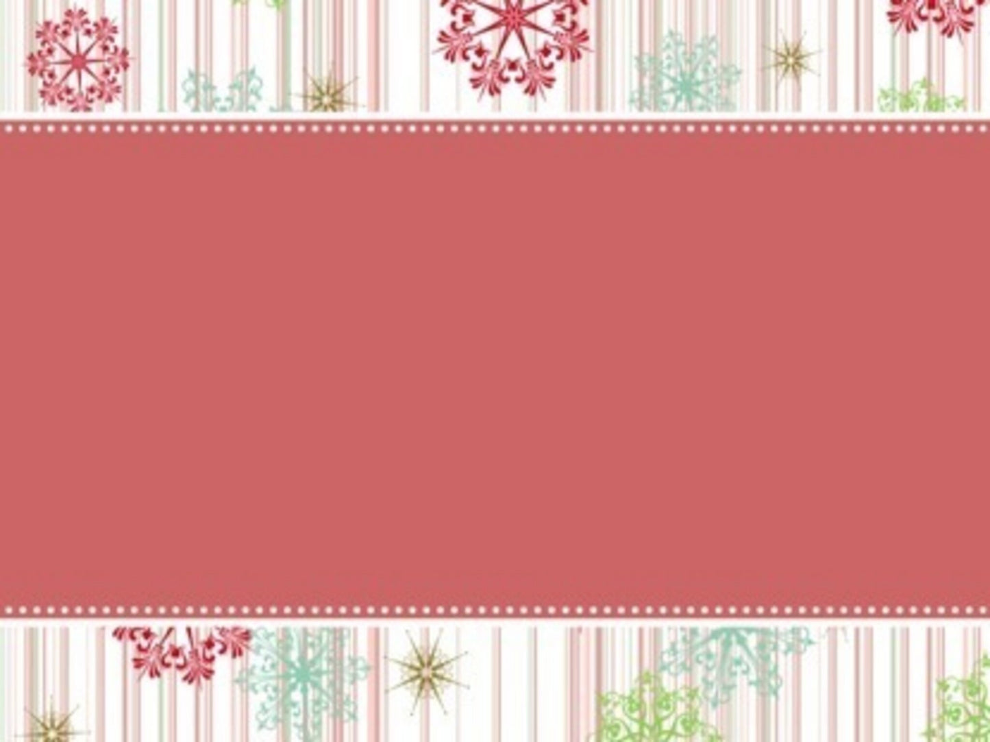 Vintage Holiday Fancy Red