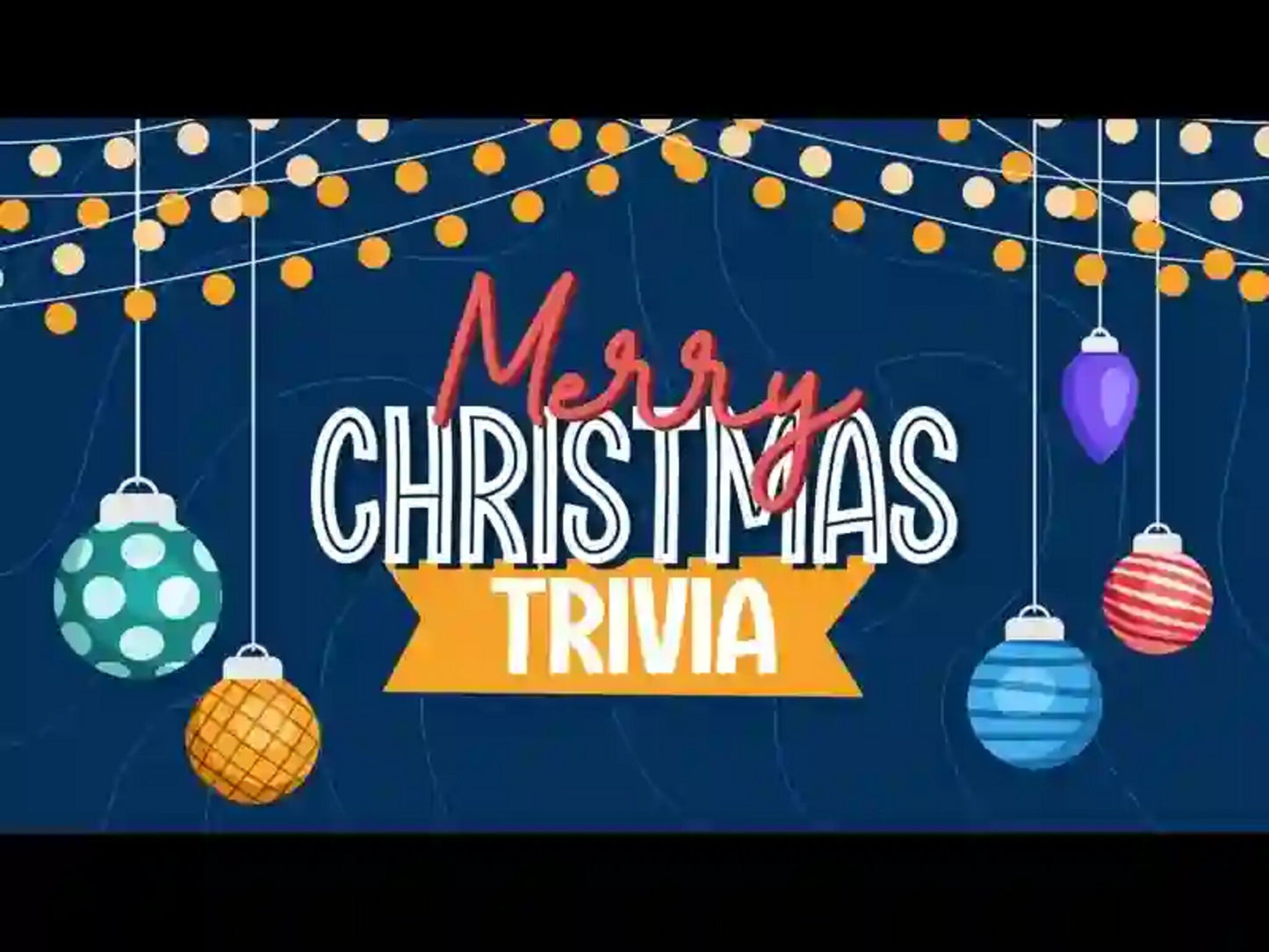 Merry Christmas Trivia