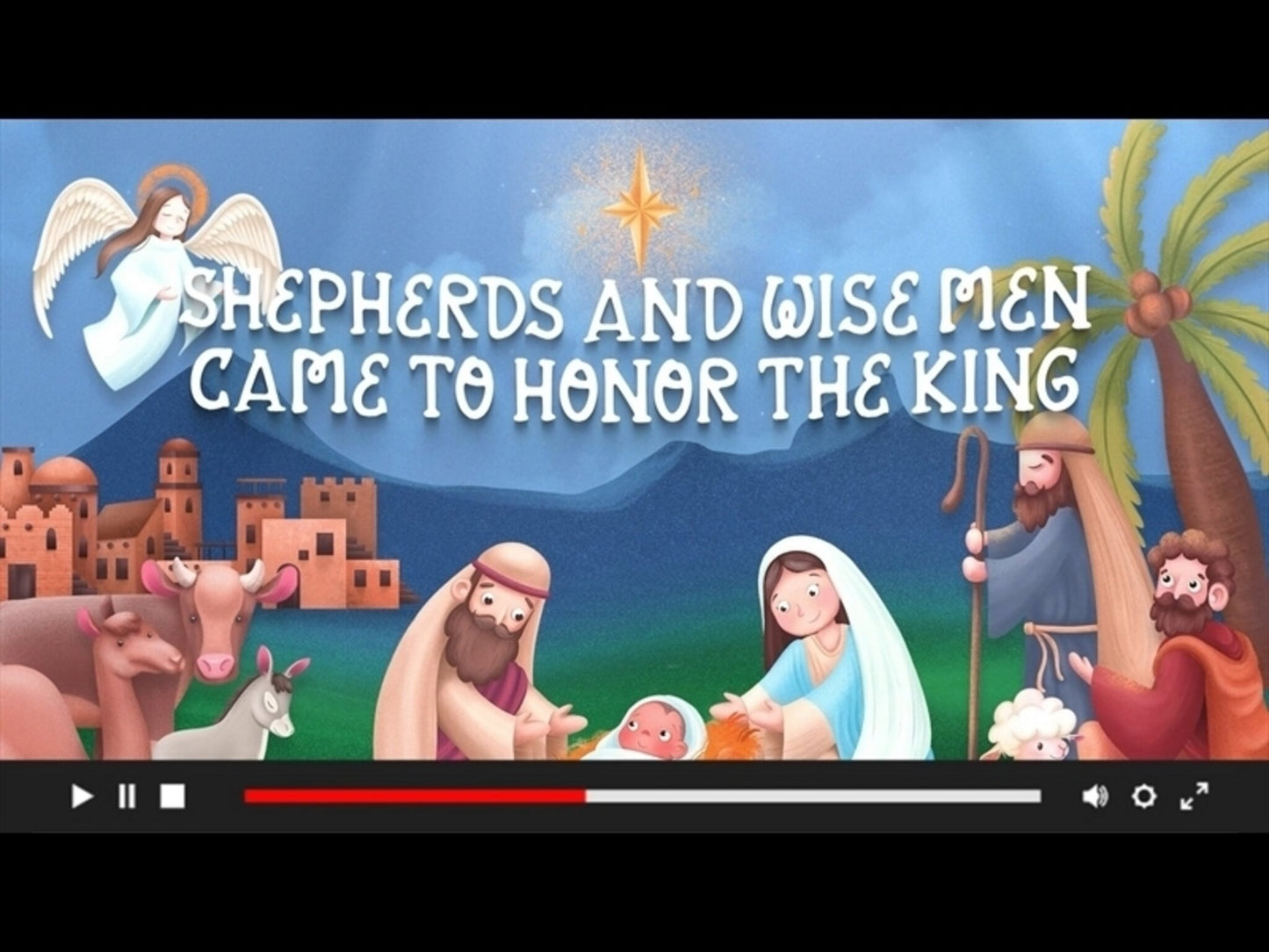 Christmas In the Manger: A Kids Christmas Mini-Movie