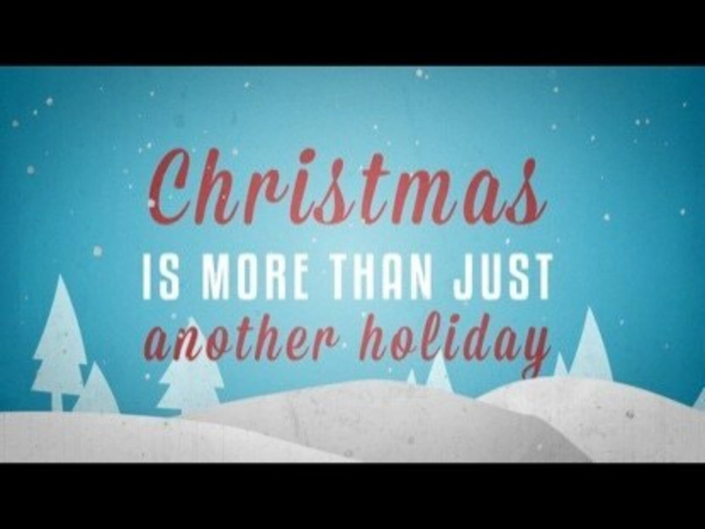 What Christmas Is About