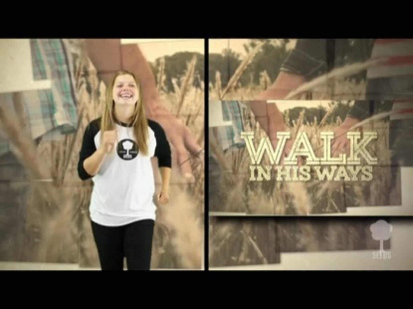 Walk In His Ways Hand Motions (Psalm 128:1)