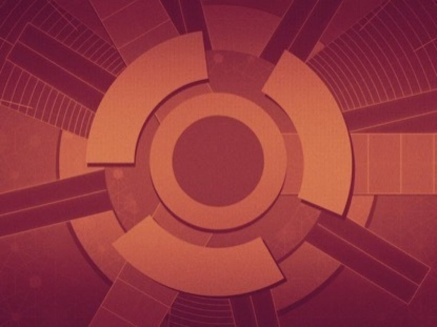 Spinning Circles Orange