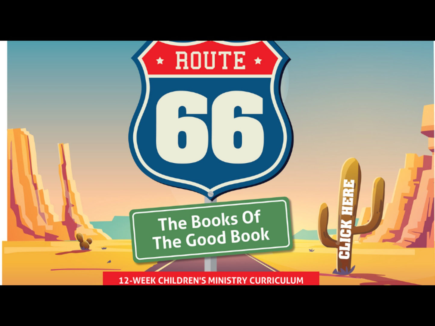 Route 66 12 Week Children's Ministry Curriculum
