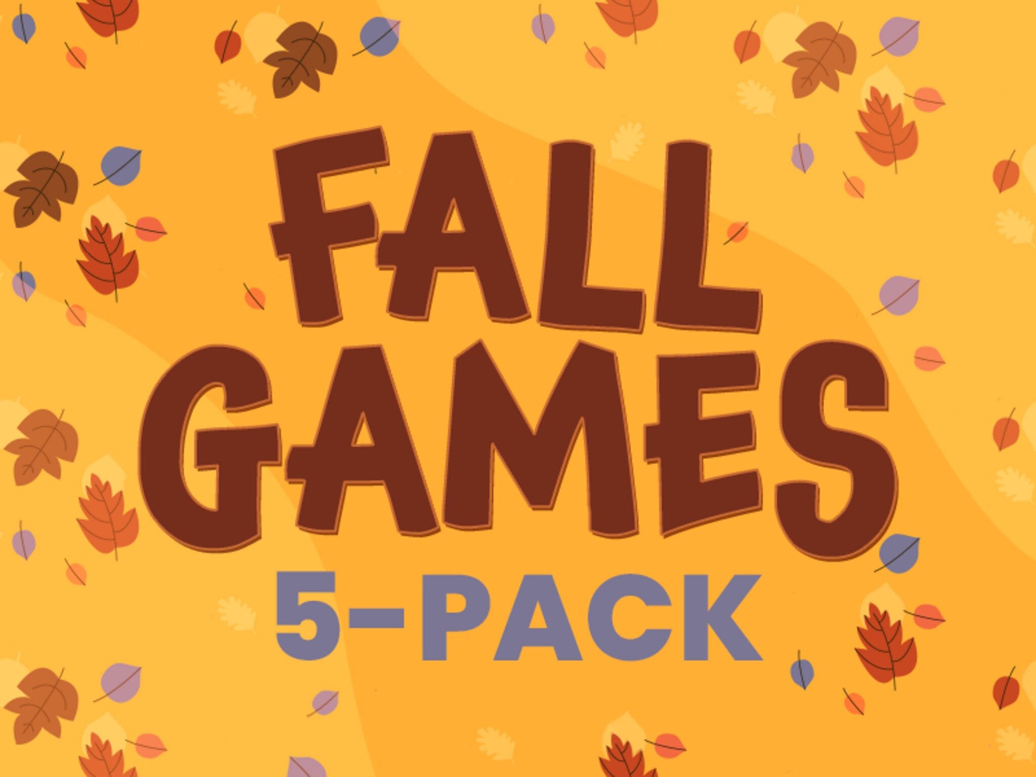 Fall Box Game Fall Games 5-Pack – WorshipHouse Kids