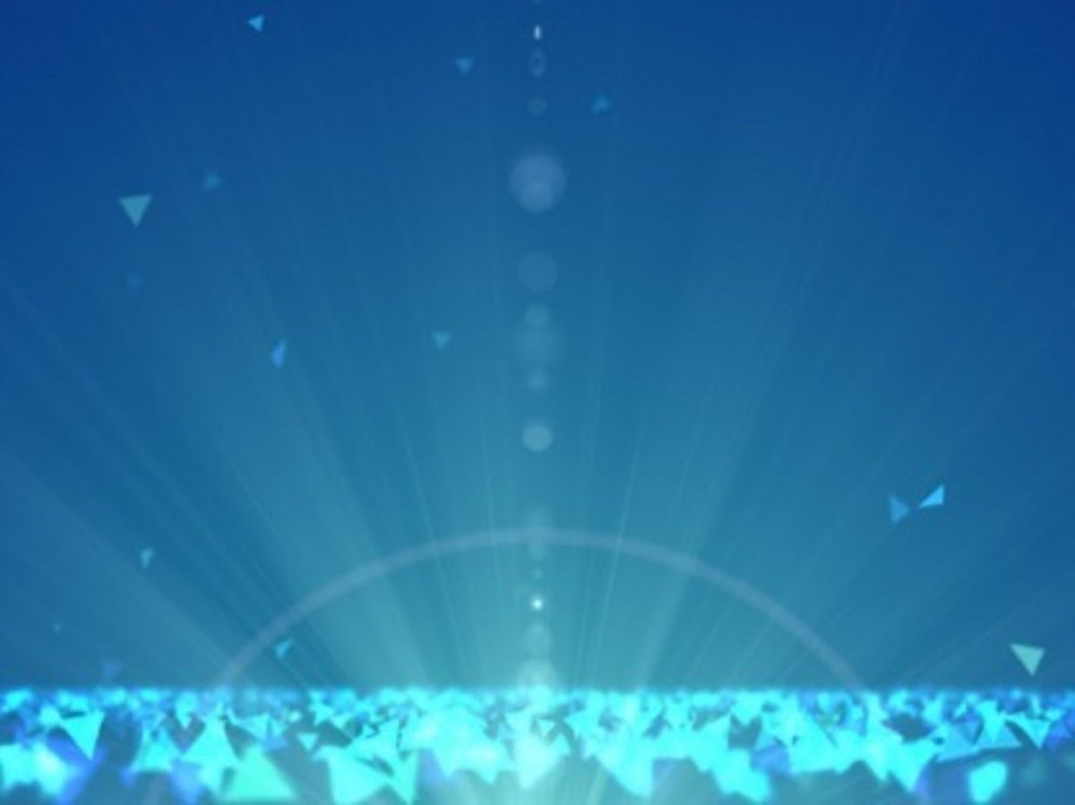 Spring Shapes Blue Slow