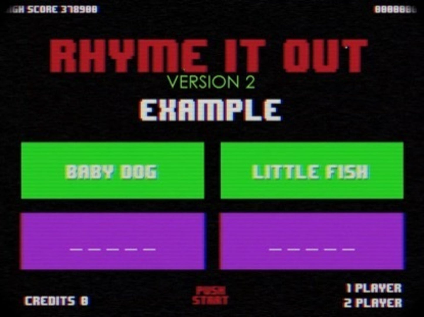Rhyme It Out Version 2