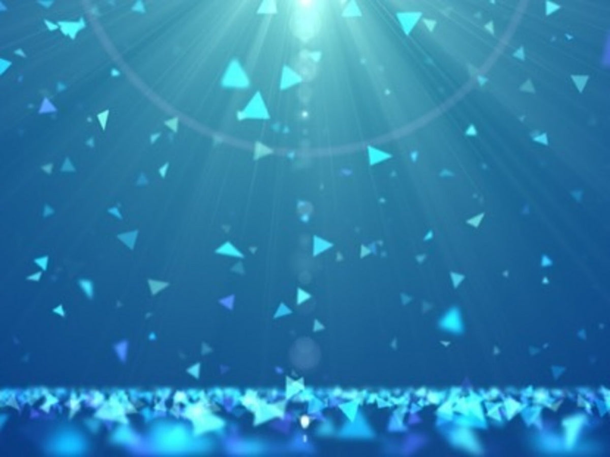 Spring Shapes Dark Blue Fast