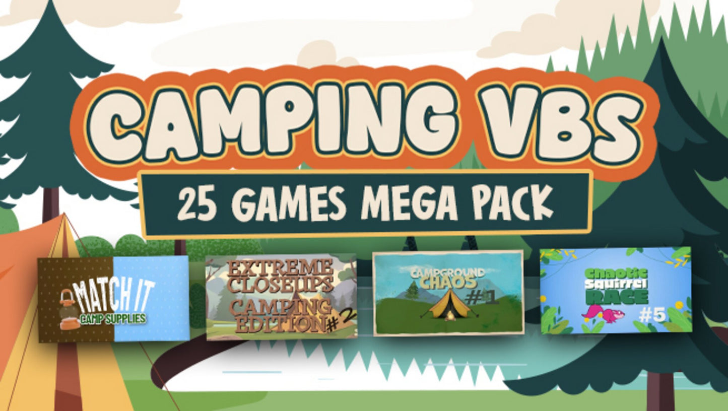 Camping VBS 25 Games Mega Pack
