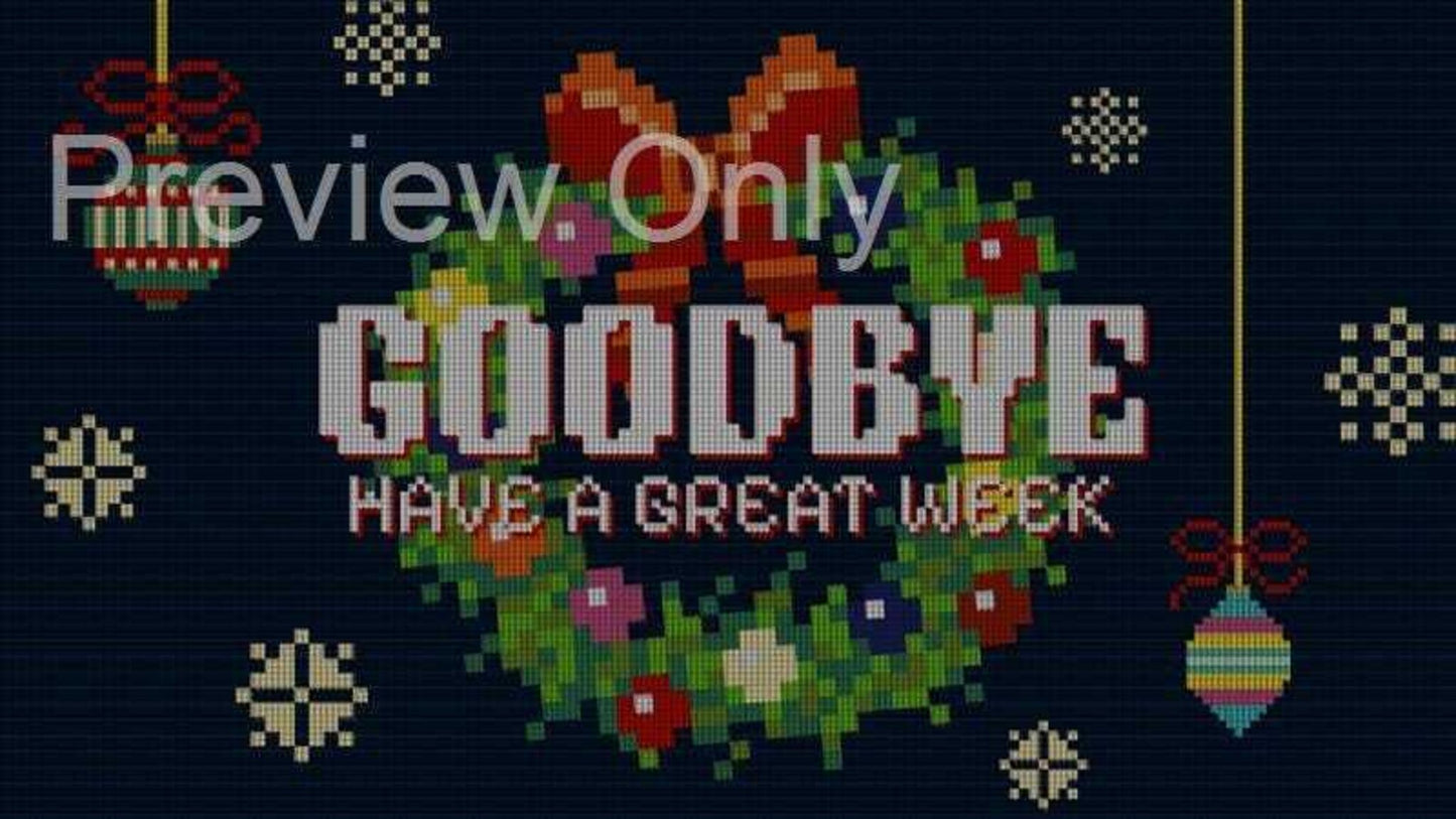 Christmas Arcade Closing Still