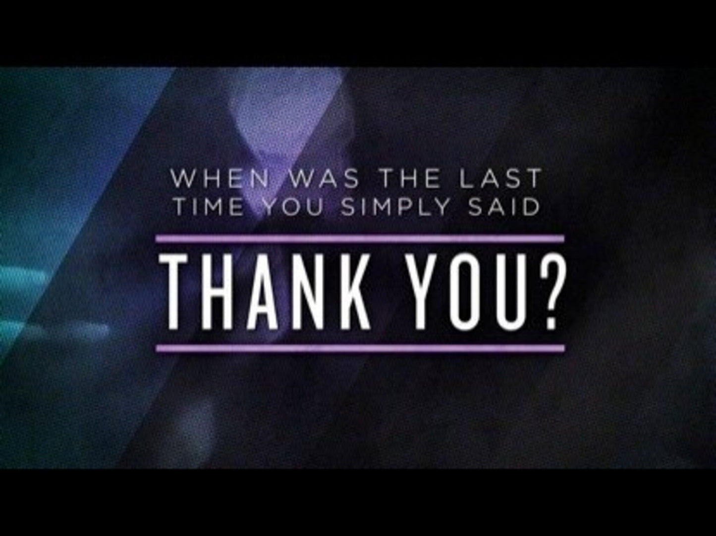 Thank You