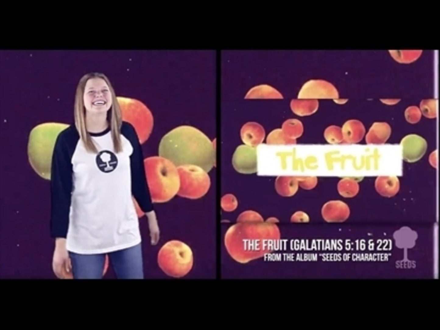 The Fruit Hand Motions (Galatians 5:16 & 22)