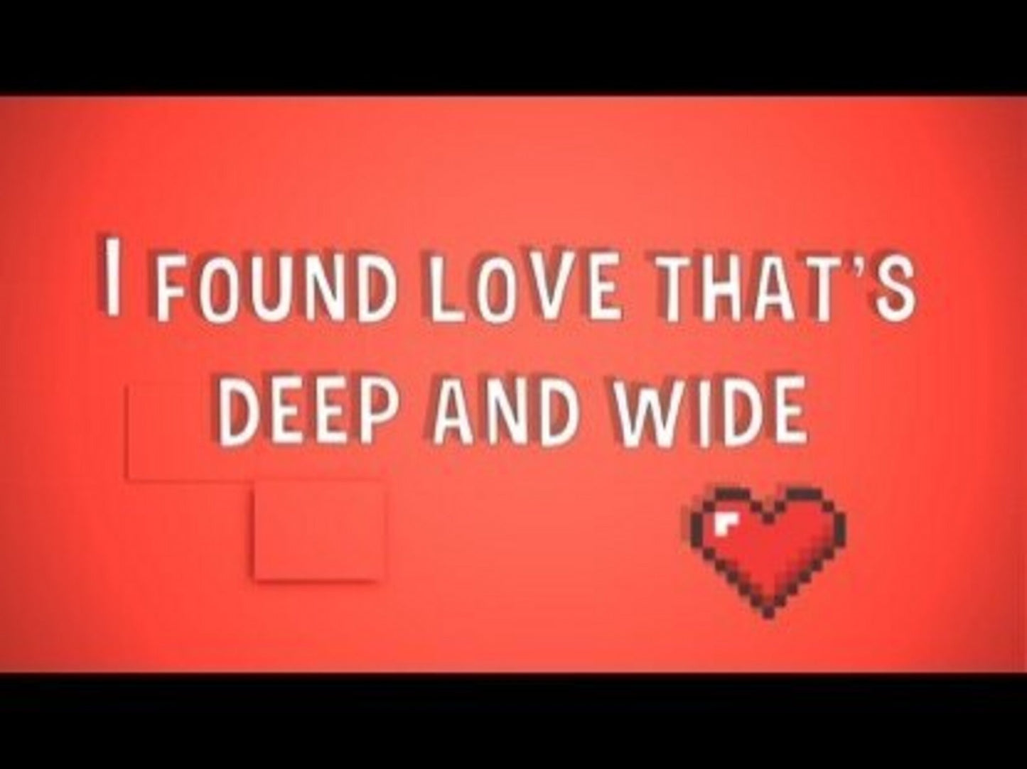 I Found Love (Lyric Version)