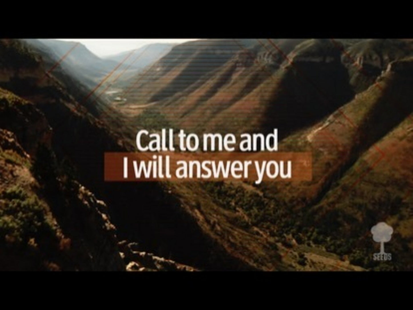 Call To Me (Jeremiah 33:3)