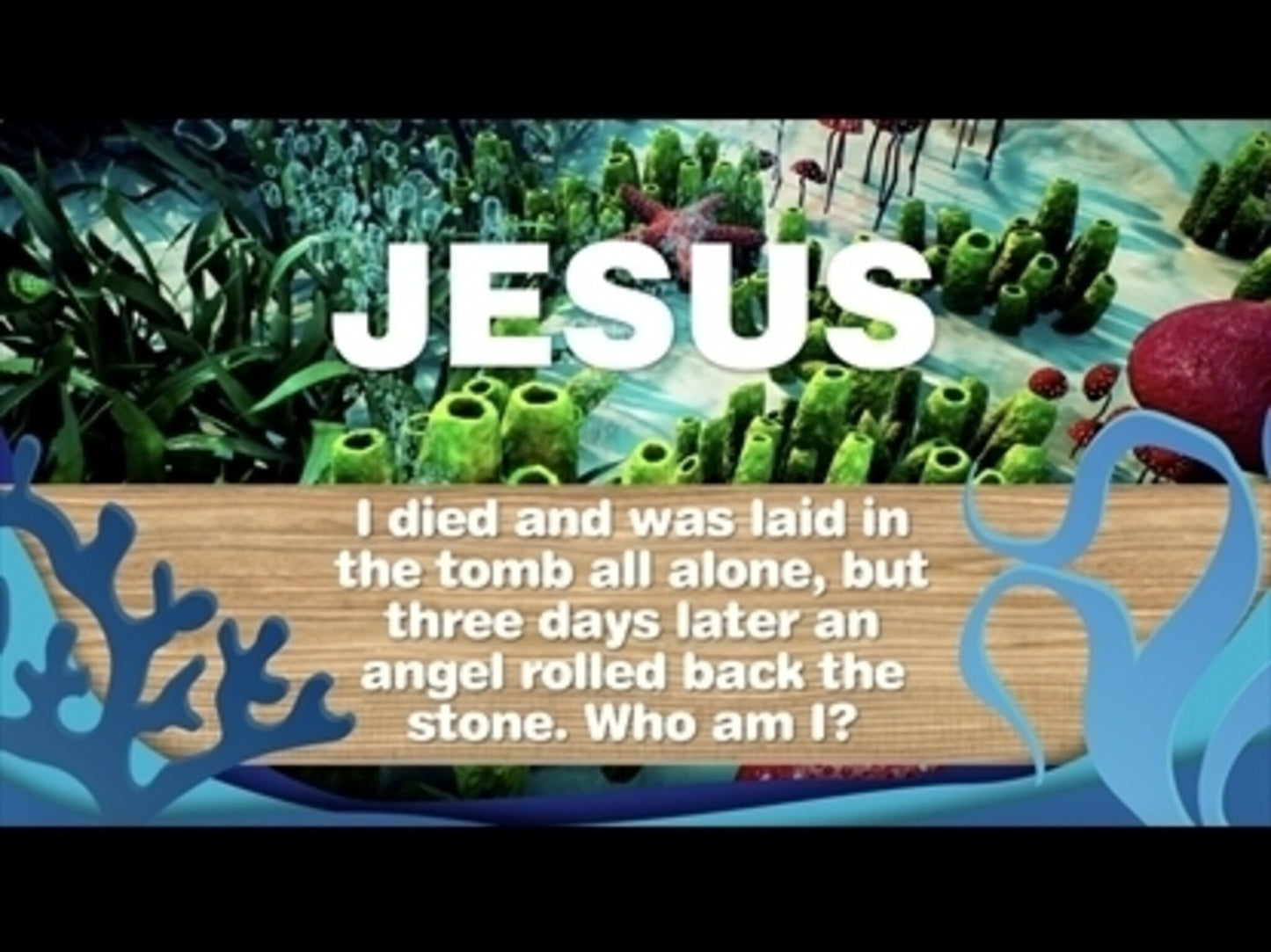Finding Jesus Bible Riddle Game