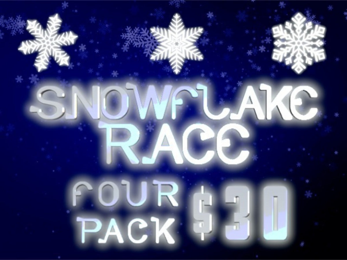 Snowflake Race 4 Pack