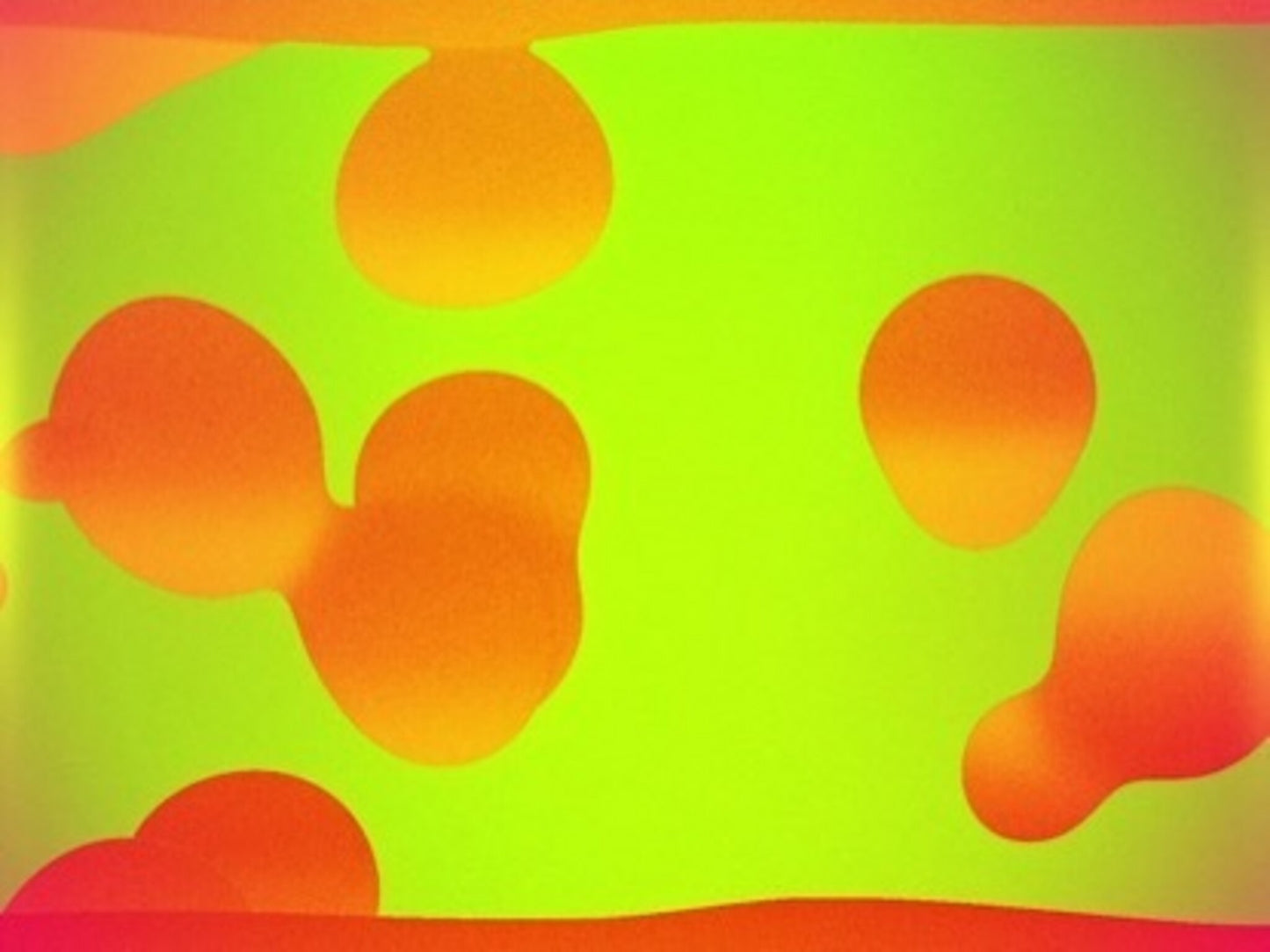 Lava Lamp Orange Motion
