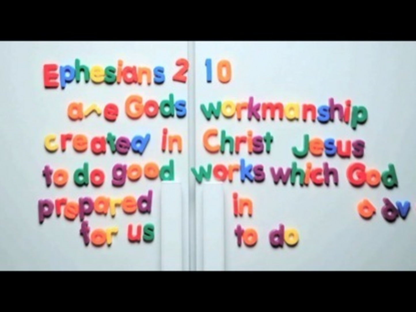 Memory Verse Magnets Eph 2:10