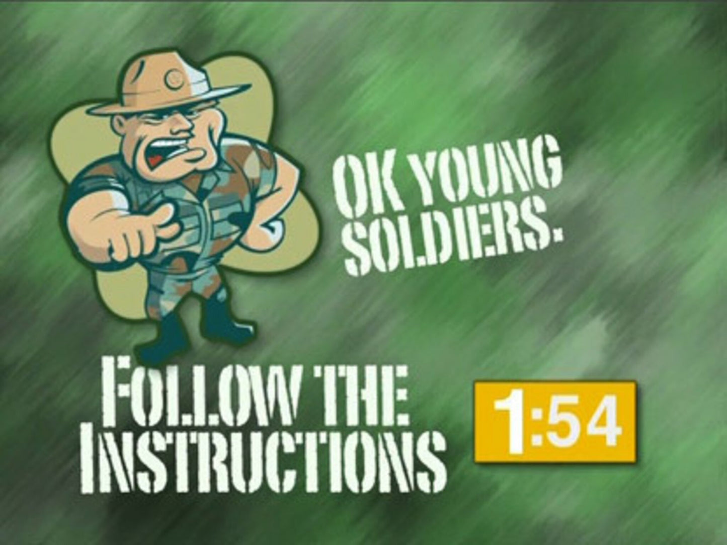 Follow The Instructions Countdown