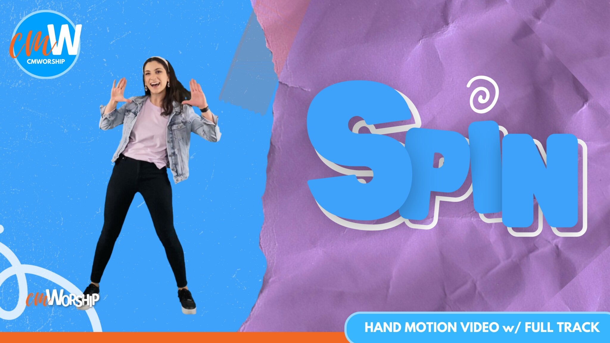 Listen Hand Motion Spin: Hand Motion Video with Full Track – WorshipHouse Kids