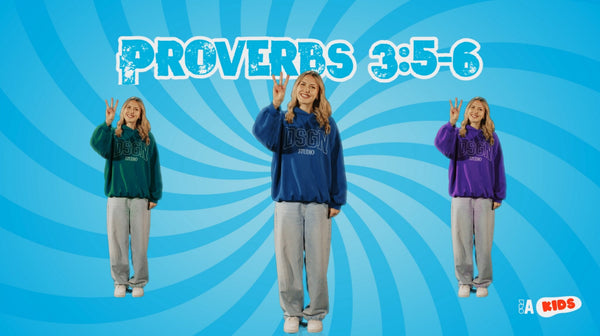 Memory Verse Song Proverbs 3:5-6 | Song Track | WorshipHouse Kids