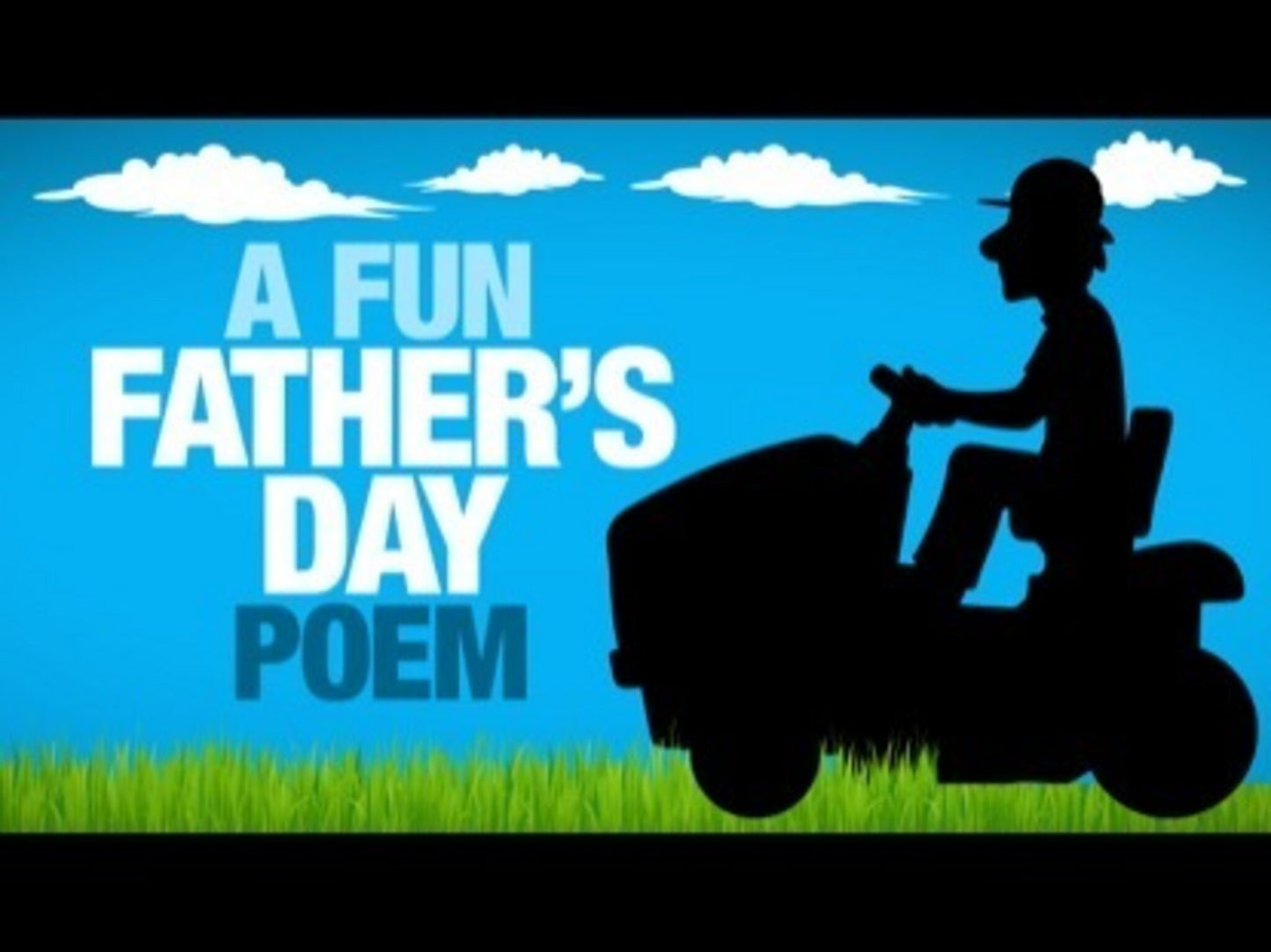 A Fun Father's Day Poem
